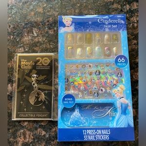New DMC Disney’s Cinderella Nail Kit and Charm